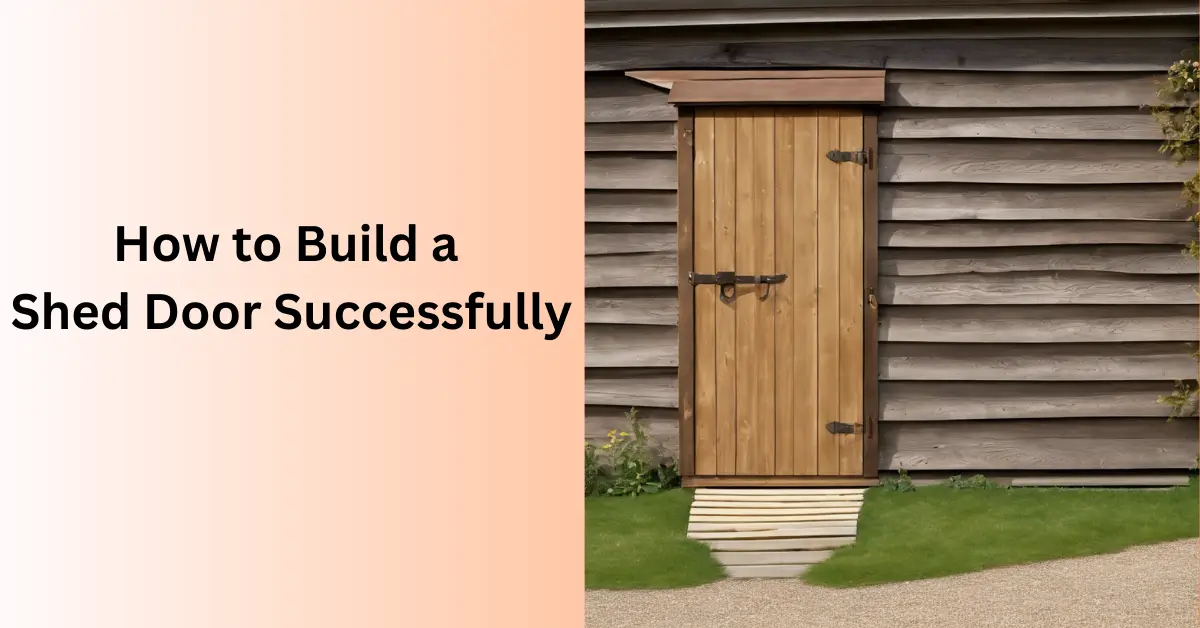 Read more about the article How to Build a Shed Door Successfully : 10 Essential Steps