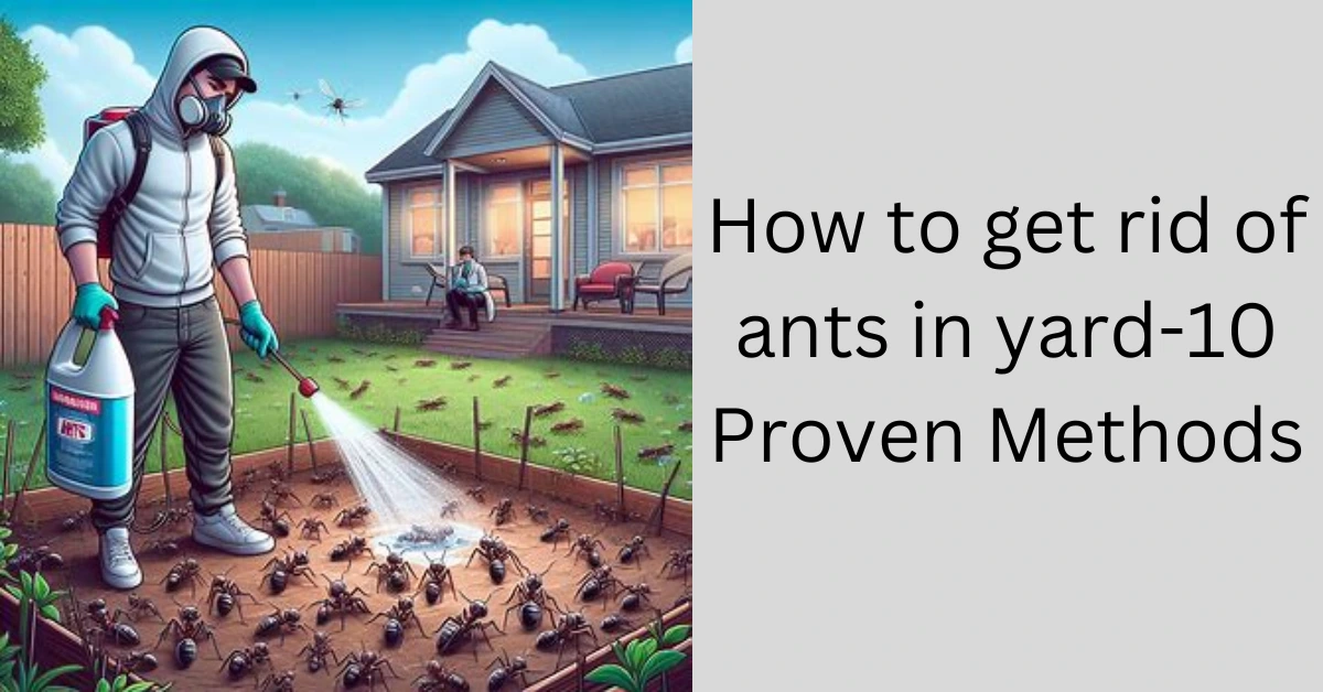 Read more about the article How to get rid of ants in yard-10 Proven Methods