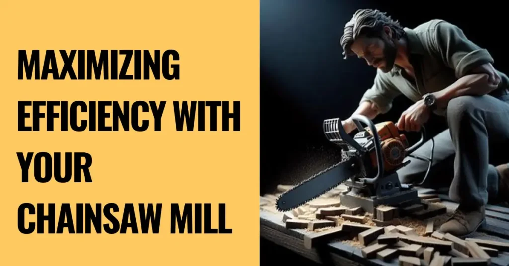 Maximizing Efficiency with Your Chainsaw Mill