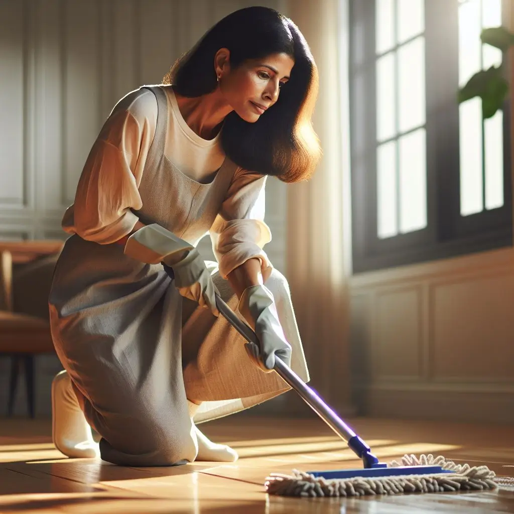 Proper Mopping Techniques without Streaks