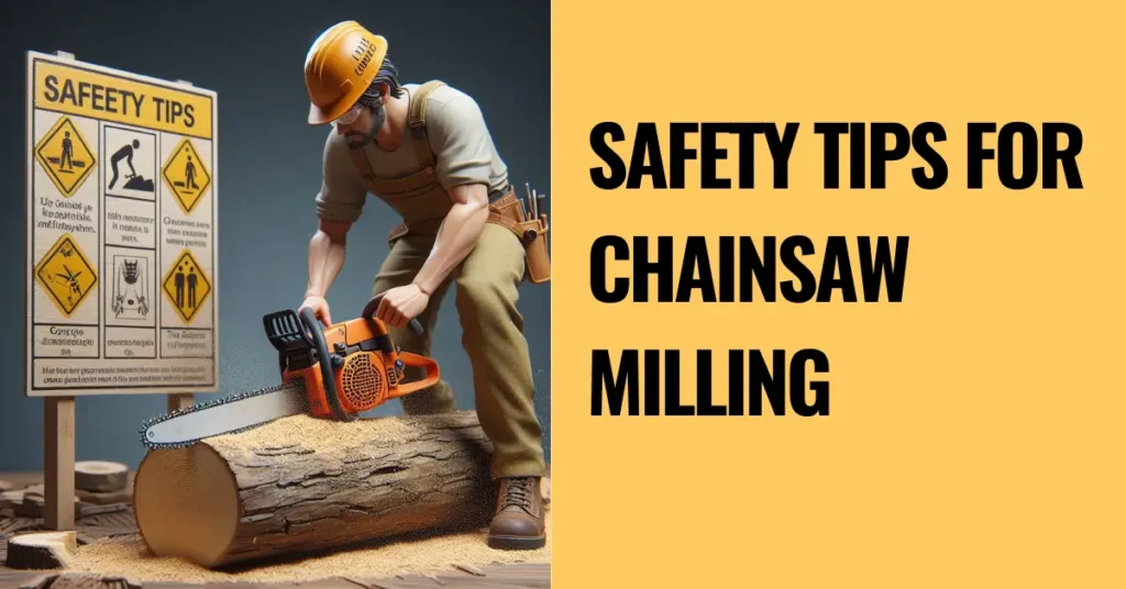 Safety Tips for Chainsaw Milling