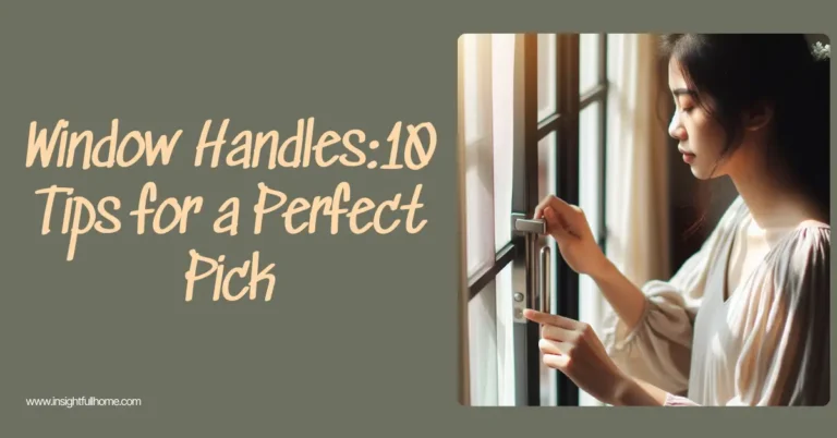 Read more about the article Window Handles:10 Tips for a Perfect Pick